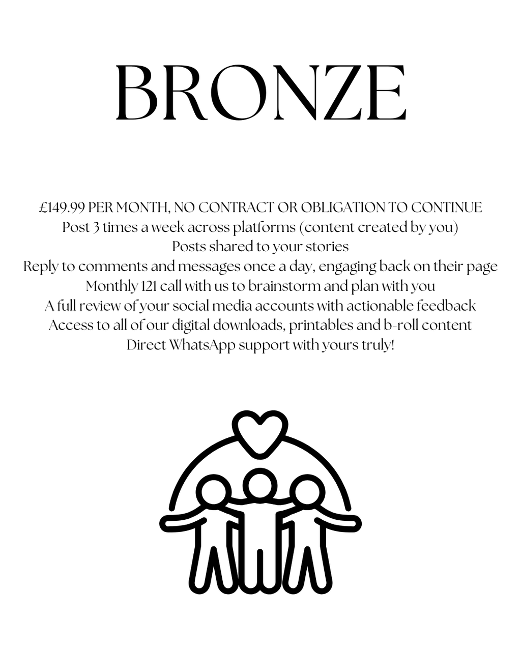 Social Media Support Package