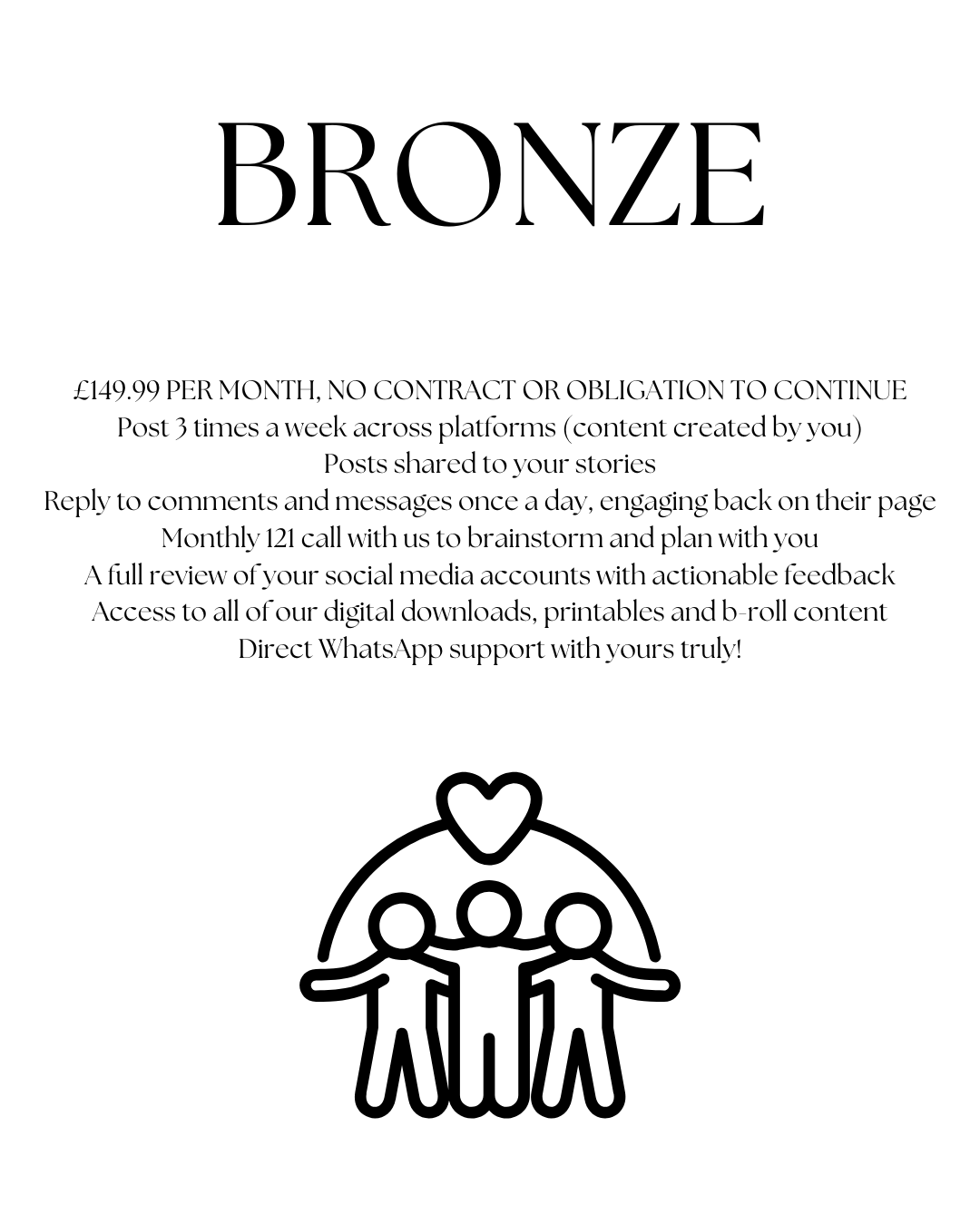 Social Media Support Package