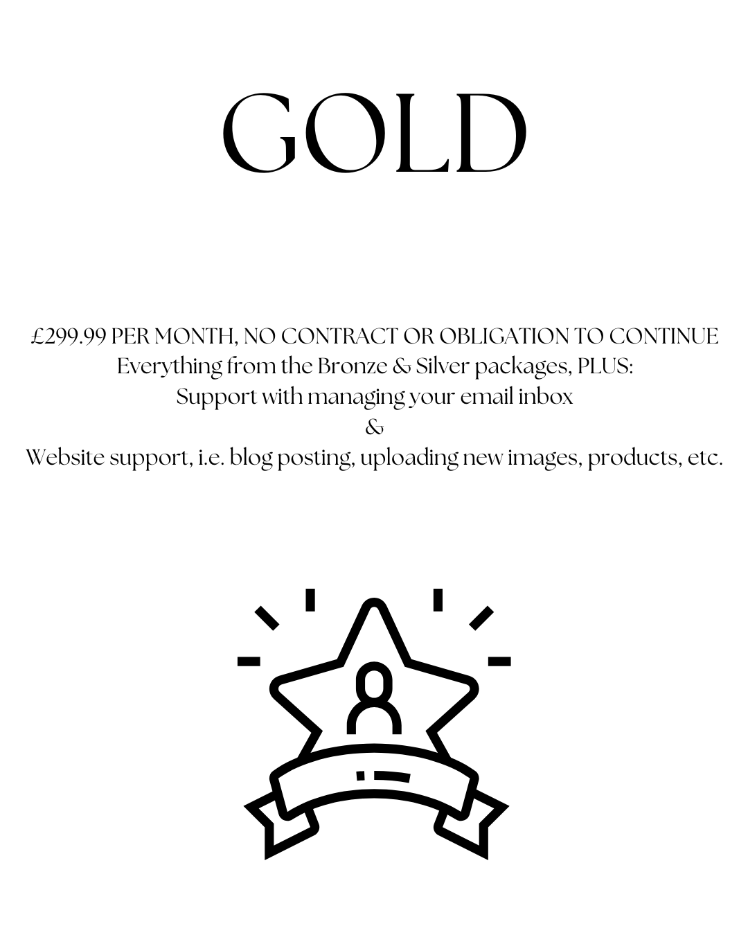 Social Media Support Package