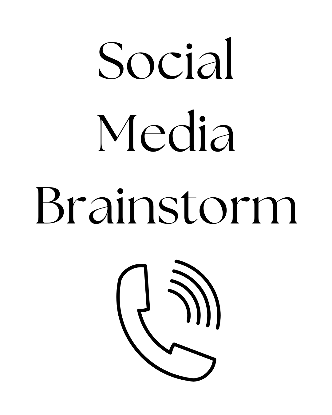 Social Media Brainstorm