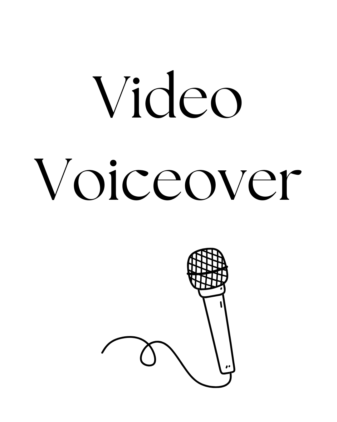 Video Voiceover